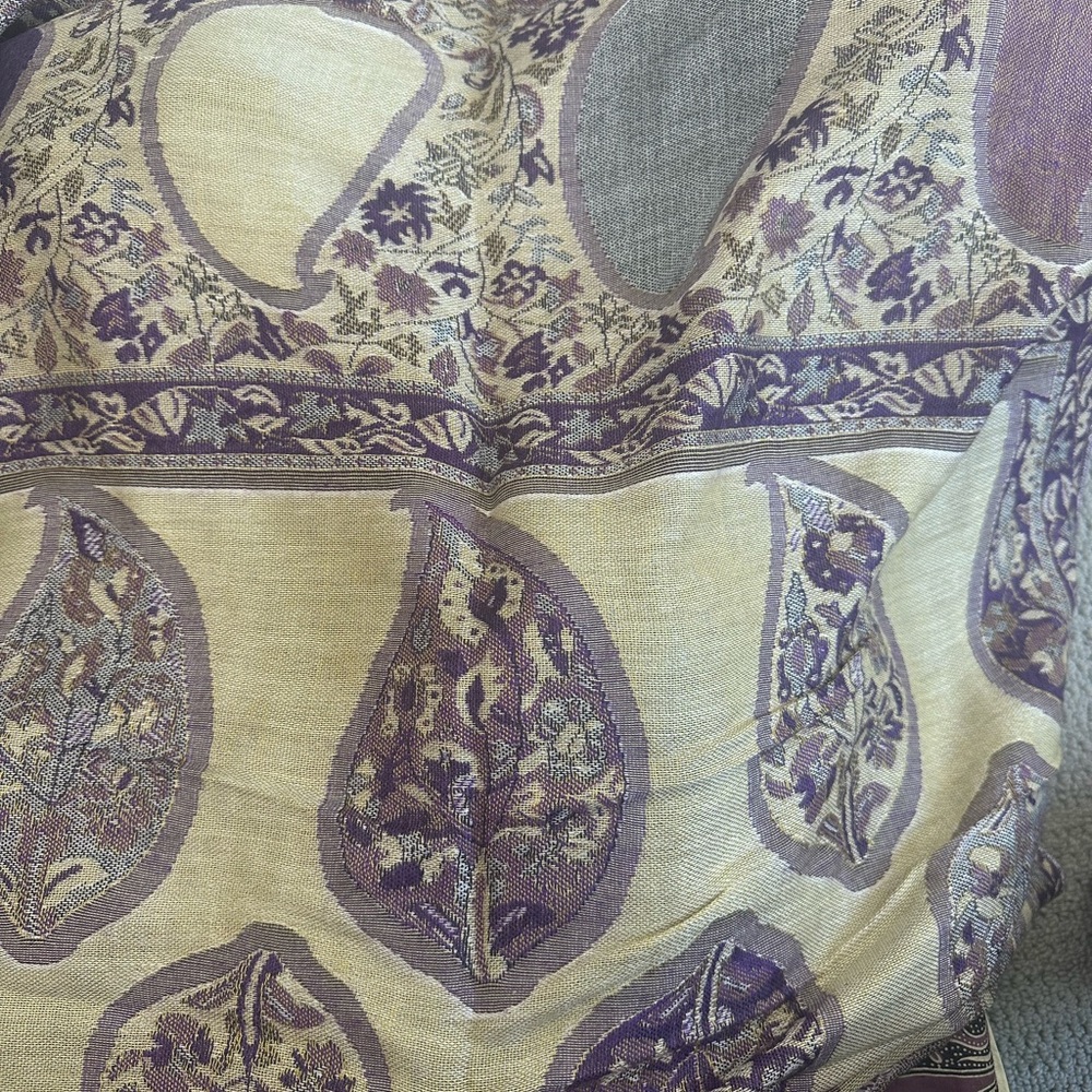 Purple Pashmina Scarf